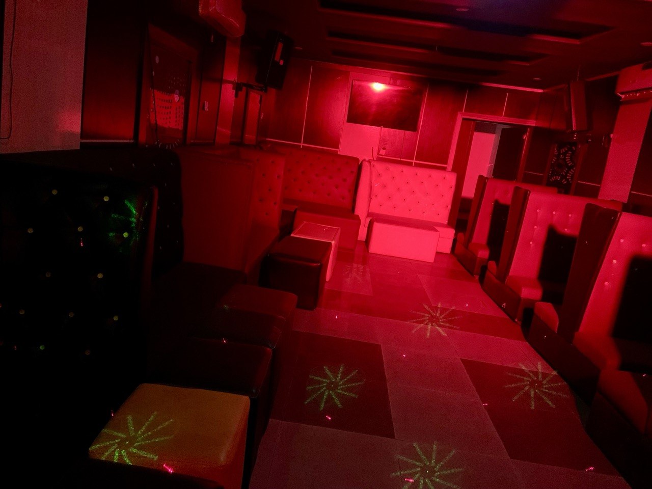 VIP open-air lounge and cocktail bar